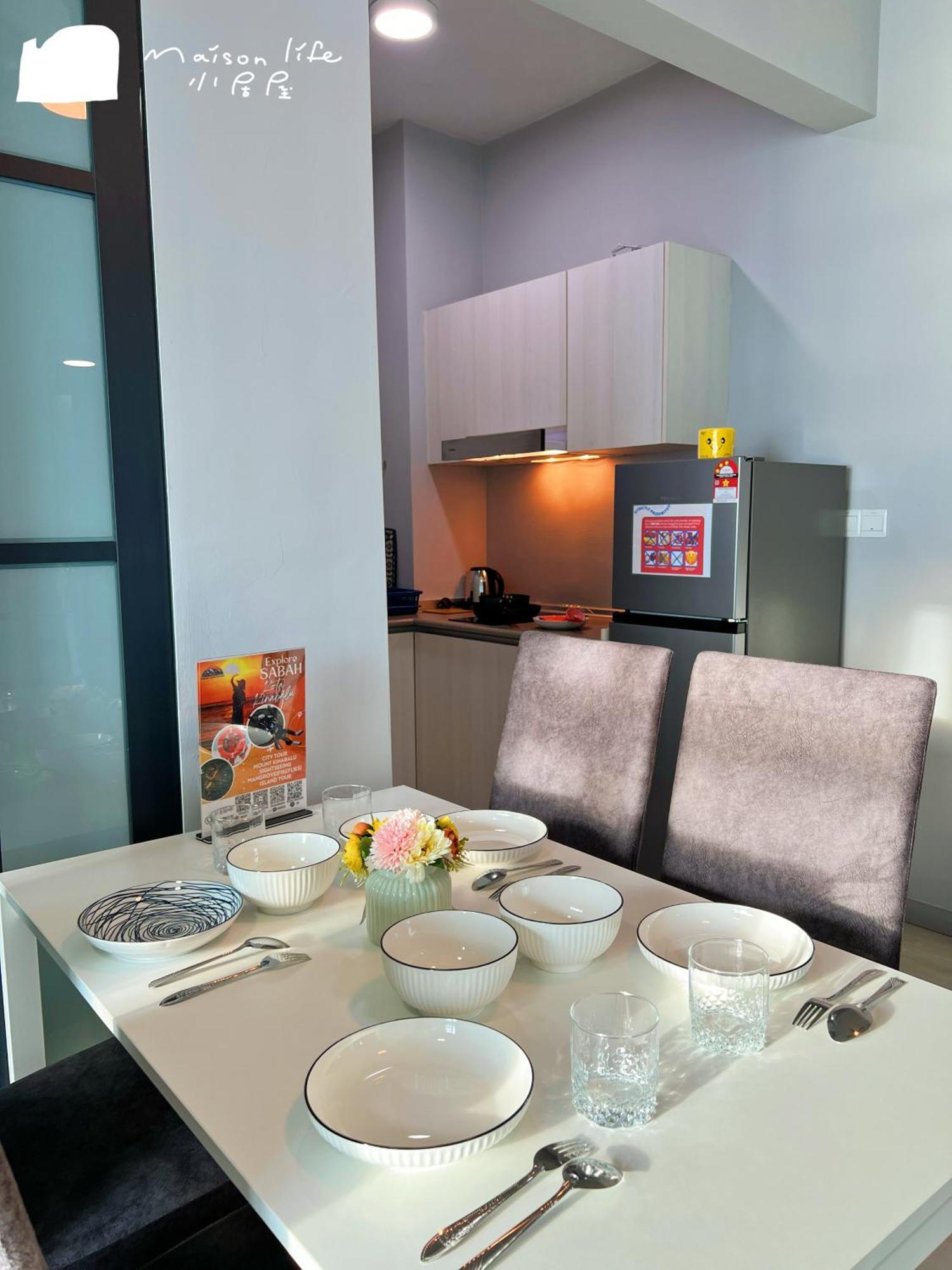קוטה קינבלו Maison Life 小居屋 Jesselton Quay Citypads מראה חיצוני תמונה